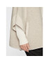 Fabiana Filippi Cardigan CTD222W255 Gri Oversize - Pled.ro