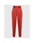 Fabiana Filippi Pantaloni chino PAD272W355 Roșu Regular Fit - Pled.ro