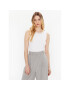 Fabiana Filippi Top JED273W150 Alb Regular Fit - Pled.ro