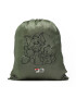 Fila Rucsac tip sac Tensta Warner Bros Small Sport Drawstring Backapck Verde - Pled.ro