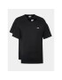 Fila Set 2 tricouri FAM0083 Negru Regular Fit - Pled.ro