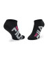 Fila Set de 2 perechi de șosete medii unisex Invisible F9199 Negru - Pled.ro