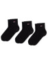 Fila Set de 3 perechi de șosete medii unisex Calza F9303 Negru - Pled.ro