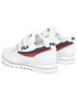 Fila Sneakers Orbit Velcro Low Kids 1010785.98F Alb - Pled.ro