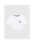 Fila Tricou Bogota FAT0088 Alb Relaxed Fit - Pled.ro