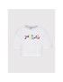 Fila Tricou Boituva 768993 Alb Relaxed Fit - Pled.ro