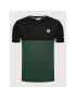 Fila Tricou Cian Blocked 688985 Verde Regular Fit - Pled.ro