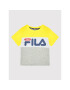 Fila Tricou College FAK0063 Gri Regular Fit - Pled.ro