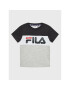 Fila Tricou College Station FAK0063 Colorat Regular Fit - Pled.ro