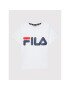 Fila Tricou Lea 689178 Alb Regular Fit - Pled.ro