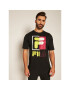 Fila Tricou Saku 687475 Negru Regular Fit - Pled.ro