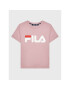 Fila Tricou Sala Logo FAK0089 Roz Regular Fit - Pled.ro