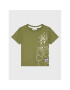 Fila Tricou Toyama 771204 Verde Relaxed Fit - Pled.ro