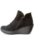 Fly London Botine Yip P500505000 Negru - Pled.ro