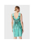 Fracomina Rochie cocktail FQ23SD1002W53601 Verde Slim Fit - Pled.ro