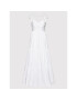 Fracomina Rochie de vară FP22SD3012W40001 Alb Regular Fit - Pled.ro