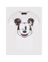 Fracomina Tricou DISNEY FD22ST3054J401N5 Alb Regular Fit - Pled.ro