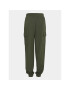 Fransa Pantaloni din material 20612726 Verde Regular Fit - Pled.ro