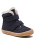 Froddo Cizme Minni Suede Velcro G2110126-4 S Albastru - Pled.ro