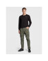 G-Star Raw Pantaloni din material 3D Cargo D19756-A790-8165 Verde Regular Fit - Pled.ro