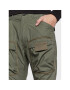 G-Star Raw Pantaloni din material 3D Cargo D19756-A790-8165 Verde Regular Fit - Pled.ro