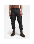 G-Star Raw Pantaloni din material D19706-A790-6484 Negru Tapered Fit - Pled.ro