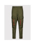 G-Star Raw Pantaloni din material Pabe Poplin Verde Regular Fit - Pled.ro