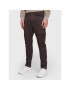 G-Star Raw Pantaloni din material Zip Pocket 3D D21975-C105-0028 Maro Skinny Fit - Pled.ro