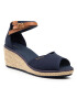 Gant Espadrile Wedgeville 22568593 Bleumarin - Pled.ro