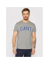 Gant Tricou Arch Outline 2003007 Gri Regular Fit - Pled.ro