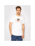 Gant Tricou Archive Shield 2003099 Alb Regular Fit - Pled.ro