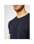 Gant Tricou Contrast Logo 2053004 Bleumarin Regular Fit - Pled.ro