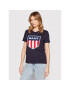 Gant Tricou D1. Retro Shield 4200229 Bleumarin Regular Fit - Pled.ro