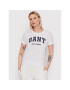 Gant Tricou Md Ss 4200233 Alb Regular Fit - Pled.ro