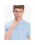 Gant Tricou polo Original Pique 2202 Albastru Slim Fit - Pled.ro