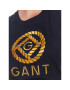 Gant Tricou Rope Icon 4200227 Bleumarin Regular Fit - Pled.ro