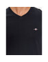 Gant Tricou Slim Shield V-Neck 2003186 Negru Slim Fit - Pled.ro