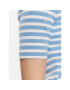 Gant Tricou Striped 4203432 Albastru Slim Fit - Pled.ro