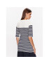 Gant Tricou Striped 4203481 Alb Regular Fit - Pled.ro