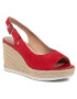 Geox Espadrile D Ponza D D02GVD 00021 C7000 Roșu - Pled.ro