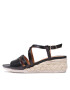 Geox Espadrile D Ischia Corda D35HHA 00043 C9999 Negru - Pled.ro