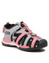 Geox Sandale J Borealis Girl J350WA05015C0043 S Gri - Pled.ro