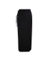 Gestuz Fustă midi 10908273 Negru Regular Fit - Pled.ro