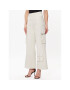 Gestuz Pantaloni din material Candace 10907045 Écru Regular Fit - Pled.ro