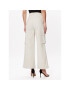 Gestuz Pantaloni din material Candace 10907045 Écru Regular Fit - Pled.ro