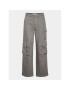 Gestuz Pantaloni din material Mirza 10908720 Gri Relaxed Fit - Pled.ro