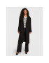 Gina Tricot Palton Irmelin 17723 Negru Oversize - Pled.ro