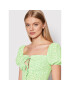 Glamorous Rochie de zi CA0296 Verde Regular Fit - Pled.ro