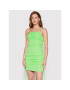 Glamorous Rochie de zi CA0304 Verde Slim Fit - Pled.ro