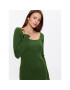 Glamorous Rochie tricotată CA0334 Verde Slim Fit - Pled.ro